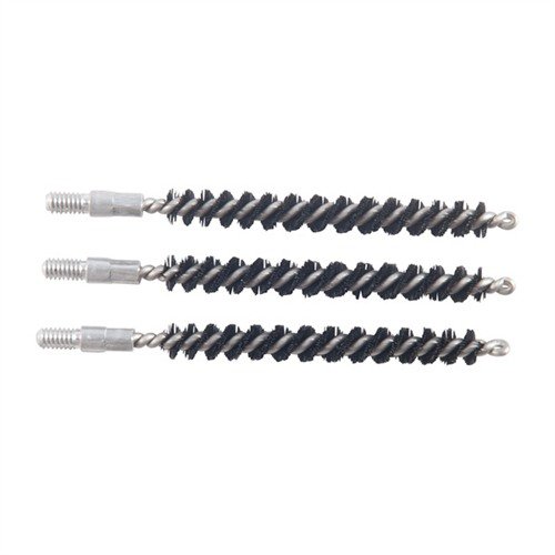 Die COPPER ELIMINATOR BORE BRUSHES bieten eine sichere Reinigung ohne "false positive" Kupferfouling, dank der Aluminiumkomponenten und sanften Nylonborsten.