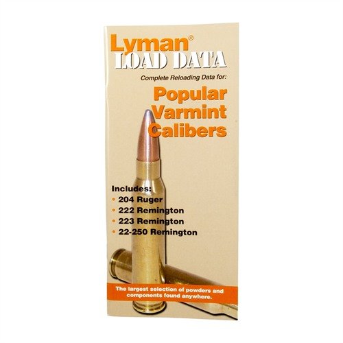 Das LYMAN LOAD DATA BOOK für 20 und 22 Kaliber bietet dir umfassende Ladeinformationen, um präzise und sichere Ladungen für deine Munition zu erstellen.