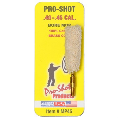 .40-.45 CAL. MOP von PRO SHOT PRODUCTS, INC bietet eine effektive Reinigung für deine Waffen. Ideal für präzise Pflege und optimale Leistung.