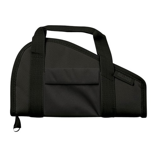 Der Bulldog Large Pistol Rug mit Acc Pocket bietet optimalen Schutz für deine Pistole und zusätzlichen Stauraum für Zubehör – ideal für den sicheren Transport!