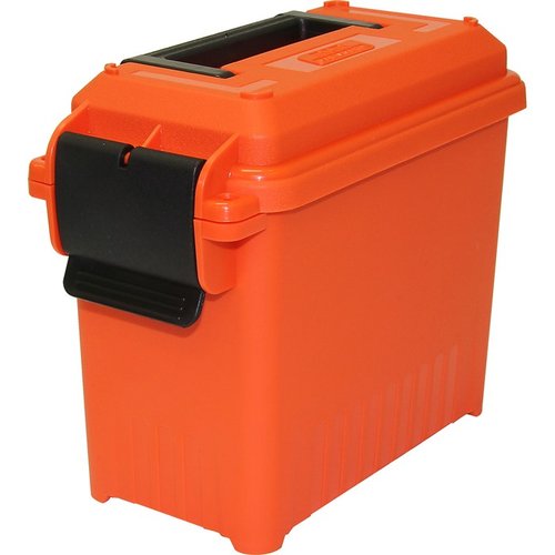 Entdecke den Mini Orange Munitionslagerbehälter von MTM CASE-GARD! Ideal für deine Munition. 🧡 Perfekte Lagerung für Zuhause!