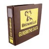 BROWNELLS GUNSMITH DATA 3 RING BINDER, 2-1/2"W, BROWN/YELLOW