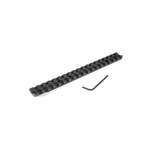 Le basi per ottiche EGW Tikka T3 offrono un'installazione facile senza forature, realizzate in alluminio 6061 T6, compatibili con anelli Picatinny e Weaver.