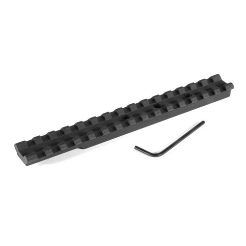Le basi per ottiche EGW Remington 597 offrono una guida Picatinny monopezzo, leggera e resistente, per un facile montaggio senza forare, garantendo versatilità e flessibilità.