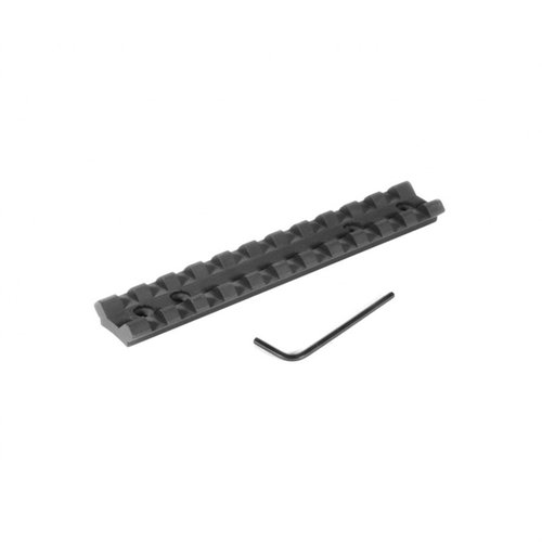 Mit den EGW Ruger 10/22 Takedown Scope Bases erhältst du eine robuste Picatinny-Schiene, die einfach zu montieren ist und flexible Optikoptionen bietet.