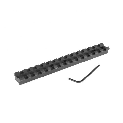 Die EGW Benelli Super Nova Scope Bases bieten eine robuste Picatinny-Schiene ohne Bohren, leichtes Aluminium, und Flexibilität bei der Zielfernrohrwahl.