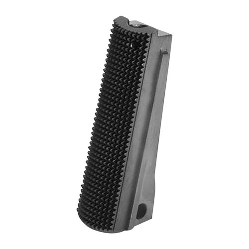 Das EGW Mainspring Housing aus massivem Stahl bietet hervorragenden Grip und ist eine perfekte Alternative zu Kunststoffteilen für deine 1911 Government und Commander.