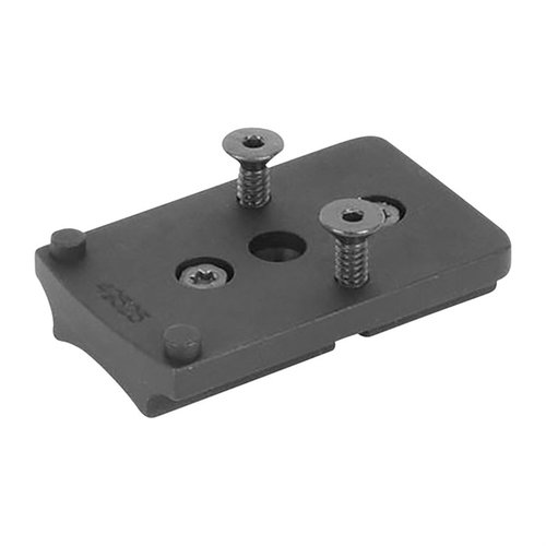 Die UNIVERSAL TRIJICON RMR SIGHT MOUNT aus 7075 Aluminium bietet eine matte schwarze Beschichtung und passt auf viele Gewehre mit einem .670