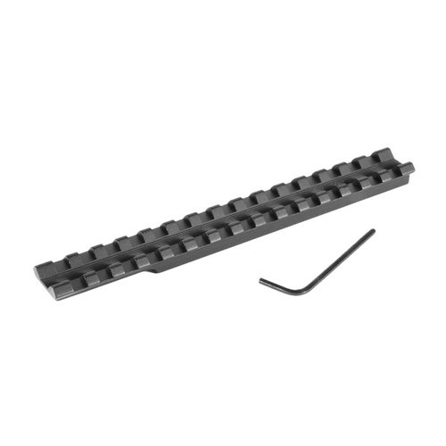 Ajoute une base Picatinny 1 pièce à ton Ruger 10/22 sans perçage, légère et rigide, pour un montage facile et flexible de ta lunette.