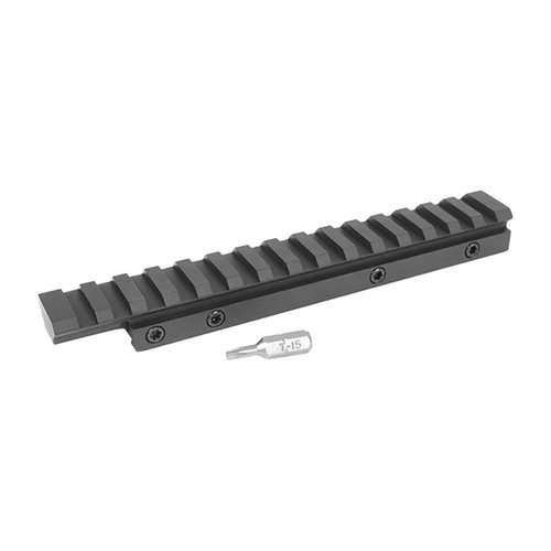 Il supporto ottico Picatinny EGW per CZ 457 offre flessibilità di montaggio, è realizzato in USA e garantisce durata grazie all'anodizzazione Type III.