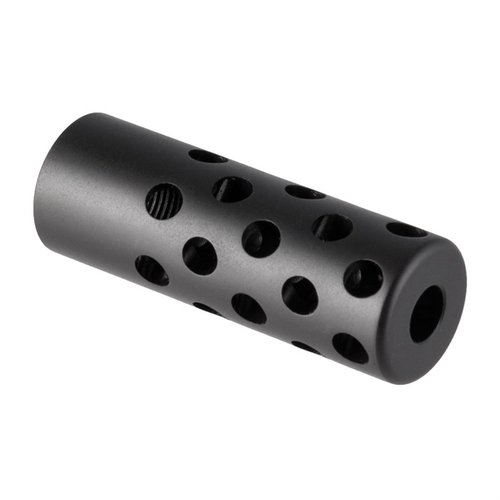 Il QUIET MUZZLE BRAKE 30 CALIBER riduce il rumore e il rinculo, migliorando il comfort e la velocità di tiro senza compromettere precisione o velocità.