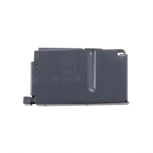 Das REMINGTON 788 3rd Magazin aus hochwertigem Stahl sorgt für zuverlässige Funktionalität, schnelles Nachladen und reibungsloses Füttern ohne Störungen.