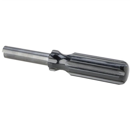 Il MOON CLIP STRIPPER estende la capacità di estrazione delle cartucce, con un tubo in acciaio resistente e un manico comodo per un uso facile e veloce.