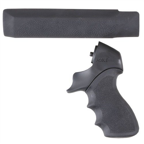 Der REMINGTON/MOSSBERG TAMER PISTOL GRIP & FOREND von HOGUE bietet maximalen Grip, Kontrolle und Dämpfung des Rückstosses für alle Schiesssituationen.