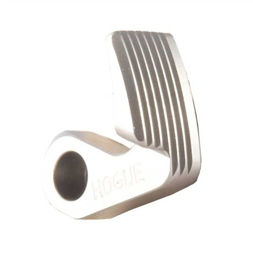 Il grilletto esteso per cilindro S&W HOGUE permette ricariche rapide senza riposizionare la presa, aumentando la leva e la forza con un design ergonomico.