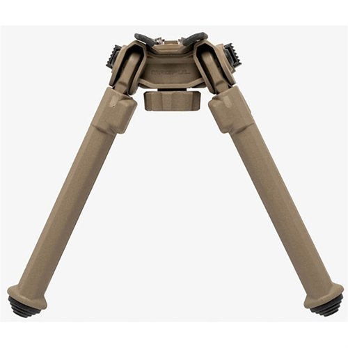 Il MOE Bipod di Magpul è leggero (8oz), facile da montare, offre una stabilità eccezionale e si ripiega a 1.73