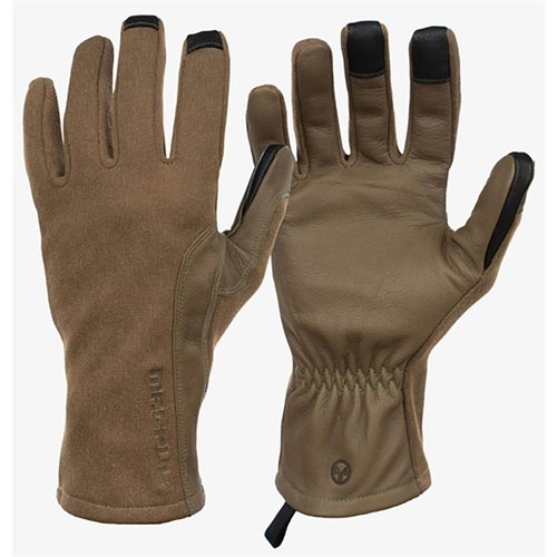 I guanti Magpul Flight Glove 2.0 offrono protezione flame-resistant con Nomex e Kevlar, palmo in pelle di capra per un'ottima sensibilità e controllo.