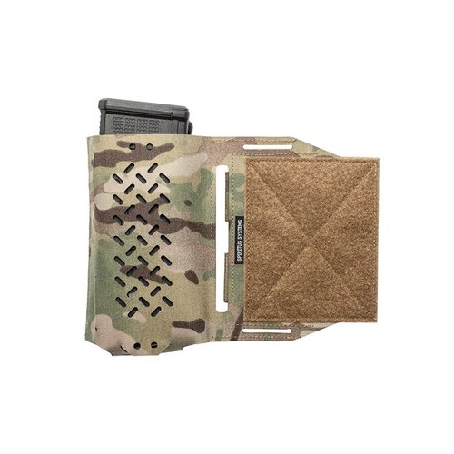 L'Expander Wing Mk 2 offre una capacità di stoccaggio aumentata, è reversibile, si integra con i portacummerbunds e mantiene gli oggetti sicuri durante il movimento.