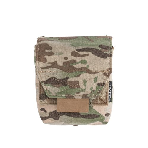 Le JSTA Pouch de SPIRITUS SYSTEMS est compact, avec deux compartiments, compatible avec des inserts Velcro et se fixe facilement sur des ceintures ou du MOLLE.
