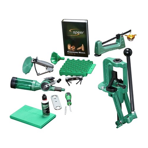 Das Rock Chucker Supreme Master Reloading Kit ist die ideale Lösung für Einsteiger und Profis, um präzise Munition mit hochwertigem Zubehör zu handladen.