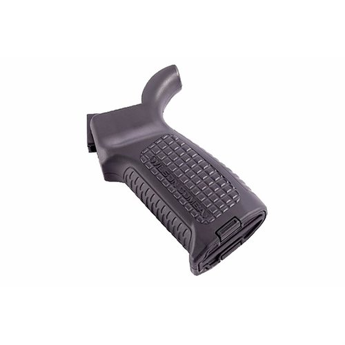 Il grip WILSON COMBAT per AR offre controllo e comfort, realizzato in polimero rinforzato, resistente a olio e acqua, con texture TRAK per una presa sicura.