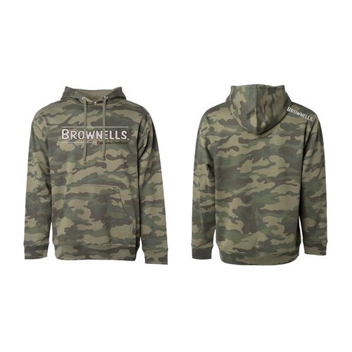 Affiche ta fierté Brownells avec notre hoodie camo ! Disponible en XS à 3XL, il est parfait pour ta voiture ou comme cadeau pour un ami.