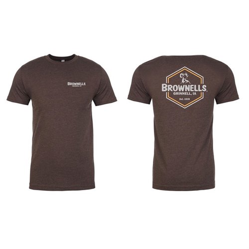 Rimani fresco e comodo con la nuova linea di T-Shirt Brownells! Disponibili in taglie XS a 3XL e in vari colori, la moda Brownells non passa mai di moda!