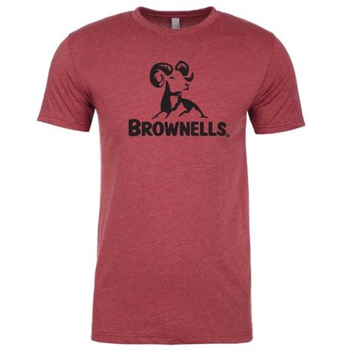 Reste cool et à l'aise avec le T-shirt Brownells, disponible en tailles XS à 3XL et plusieurs couleurs. Affiche ta fierté Brownells avec style!