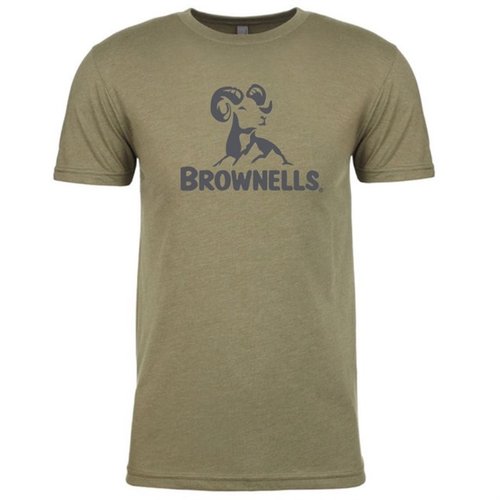 Resta fresco e comodo con la nuova linea di T-Shirt Brownells, disponibili in diverse taglie e colori. Mostra il tuo orgoglio Brownells con stile!