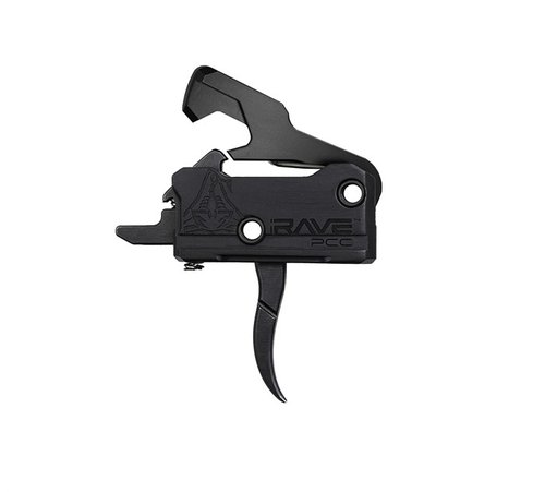 Der RISE Armament Rave PCC Trigger mit Anti-Walk Pins verbessert die Zuverlässigkeit deines PCC und bietet eine verbesserte Hammerleistung für AR9.
