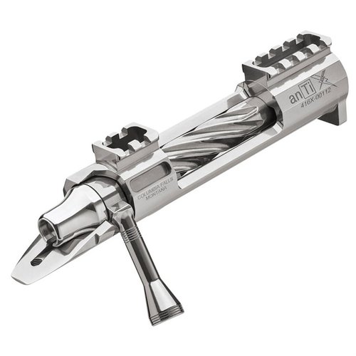 Das anTi X ist eine ultraleichte Action mit integrierten Zielfernrohrmontagen, die für reibungslose Funktionalität und höchste Zuverlässigkeit sorgt.