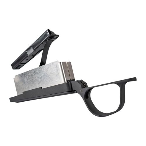 Optimise ton arme avec le LONG ACTION BOTTOM METAL ASSEMBLY, en aluminium 6061, compatible avec les stocks Christensen Arms et Rem 700, avec un magazine interne.