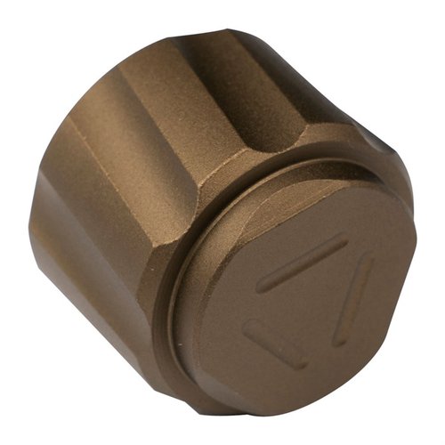 Der Strike Magazine Follower für 12-Gauge bietet eine selbstreinigende Spiralflutung, hohe Sichtbarkeit, leichtes Aluminium und einfache Installation.