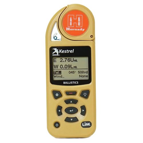 Der Kestrel 5700 Ballistics Weather Meter mit Hornady 4DOF bietet präzise Ballistiklösungen, Wettermessungen und ist robust, wasserdicht und ideal für Langstreckenschützen.