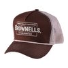 BROWNELLS CLASSIC TRUCKER CAP BROWN & KHAKI