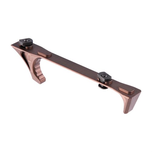 Dispositivo di ritenzione per la mano HRD Extended M-Lok, compatto, leggero e reversibile, realizzato in alluminio 7075 T6, anodizzato, include hardware di montaggio.