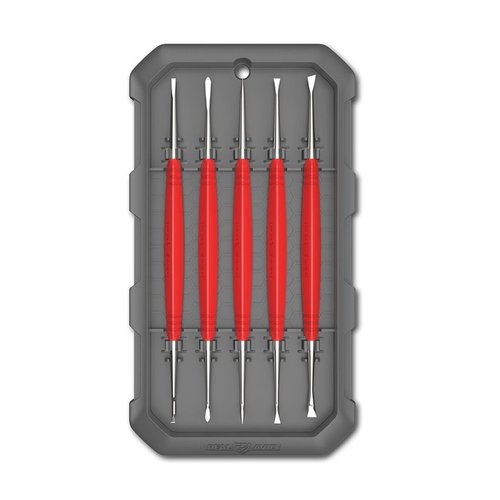Les Accu-Grip Steel Picks sont conçus pour un nettoyage efficace des armes à feu, avec des pointes ergonomiques en acier inoxydable pour un contrôle optimal.