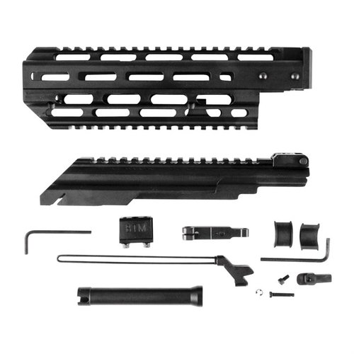 Das AKM GEN-3 Dog Leg Scope Rail und Hand Guard Bundle bietet optimale Balance, modularen M-LOK-Support und schützt deine Optik vor Hitze.