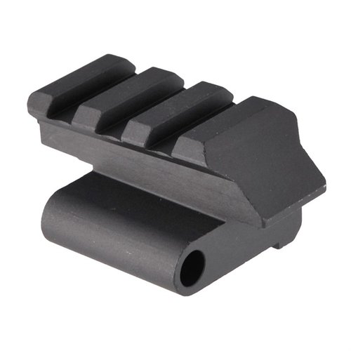 L'AK Picatinny End Plate Adaptor di Midwest Industries consente un'installazione facile e veloce, sostituendo il trunnion standard con un rail Milspec 1913.