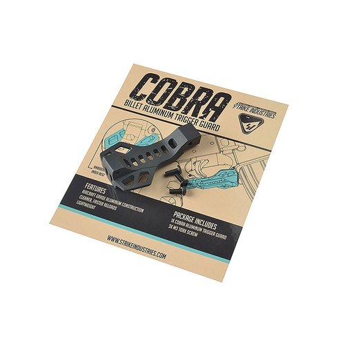 Die Cobra Billet Aluminum Trigger Guard bietet eine sichere Fingerablage, unterstützt schnellere Magazinwechsel und ist aus leichtem, hochwertigem Aluminium gefertigt.