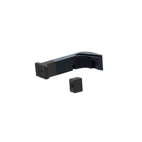 Améliore ton GLOCK Gen 1-3 avec le magazine release Strike Industries: boutons interchangeables, texture antidérapante et design hybride en aluminium et polymère.