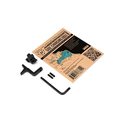 Der Strike Industries Ambidextrous Side Charging Handle für die SIG SAUER P320 ermöglicht eine einfache Installation, ist beidseitig nutzbar und schützt die Beschichtung deiner Waffe.