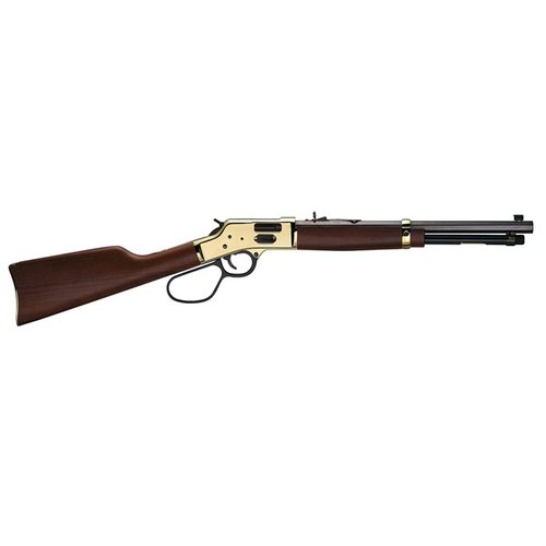 Ne te laisse pas tromper par son look rétro, le BIG BOY BRASS est parfait pour les chasseurs avec son canon octogonal de 20" et sa capacité de 10 cartouches.
