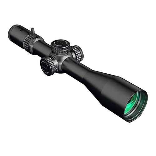 Il Warhawk 2-10x44 FFP offre ottiche chiare, costruzione robusta, reticoli intelligenti, torrette bloccabili e regolazioni intuitive per prestazioni superiori.