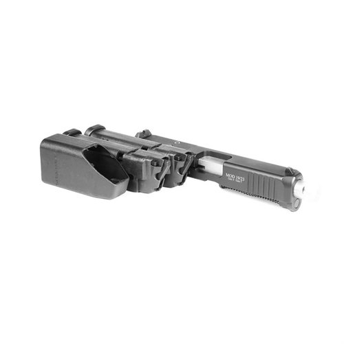 Converti il tuo Glock 19/23 Gen 5 in .22lr con questo kit, ideale per risparmiare al poligono e per insegnare ai più giovani a sparare in sicurezza.