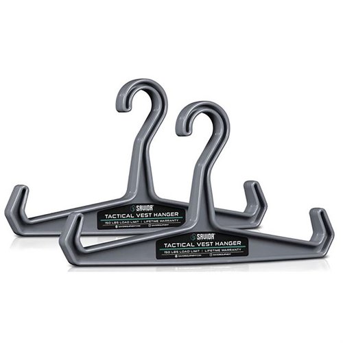 Mit einem Belastungsgrenzwert von 150 lbs sind diese leichten Heavy Duty Vest Hangers ideal für taktische Westen, Plattenträger und mehr. Praktisch und robust!