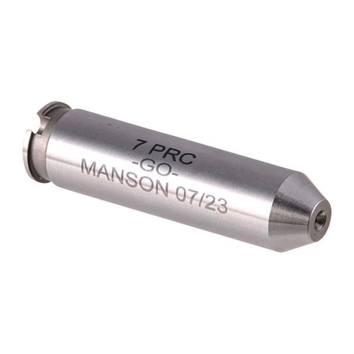Die Manson Precision Rimless Cartridge Headspace Gauges bieten präzise Messungen, langlebige Konstruktion und eine grosse Auswahl an Kalibern für sichere Feuerwaffen.