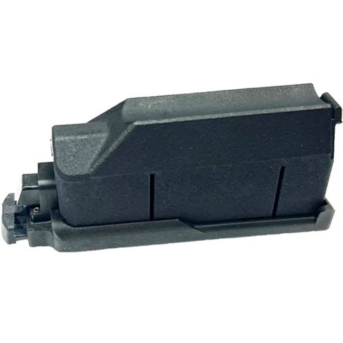 L'adaptateur Single Shot pour Savage Axis remplace le chargeur d'origine, te permettant d'utiliser des cartouches de courte et longue action sans modifications.