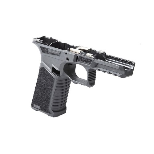 Il telaio SCT 17 full-size compatibile Glock® offre ergonomia avanzata, guida Picatinny, mag well flared e compatibilità multi calibro, tutto a un prezzo imbattibile.