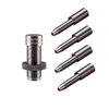 Das Sinclair Carbide Mandrel Kit bietet präzise Carbide Turning und Expander Mandrels für optimale Nackenspannung und Konzentrizität, langlebig und gängig.